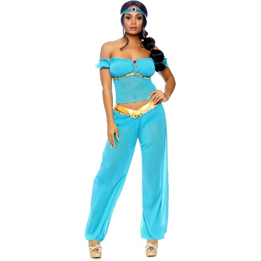 Fantasia Jasmine Adulto Luxo Sexy Fantasia Jasmine Adulto Luxo Sexy