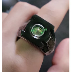 Anel Lanterna Verde Adulto Luxo