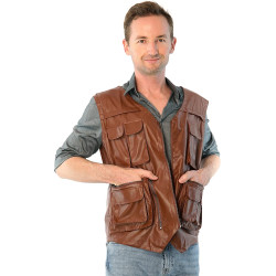 Colete Adulto Owen Jurassic Park O Mundo dos Dinossauros