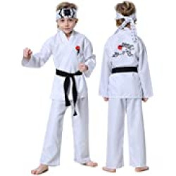 Fantasia Karate Kid Daniel San Infantil Luxo