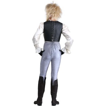 Fantasia Labirinto A Magia do Tempo Jareth Adulto Clássica Fantasia Labirinto A Magia do Tempo Jareth Adulto Clássica