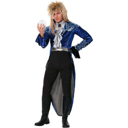 Fantasia Labirinto A Magia do Tempo Jareth Adulto Luxo