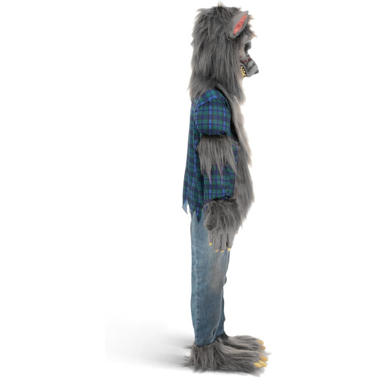 Fantasia Lobo Lobisomem Infantil Luxo Fantasia Lobo Lobisomem Infantil Luxo
