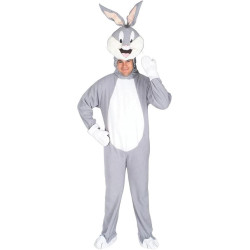 Fantasia Coelho Perna Longa Looney Tunes Adulto Clássica