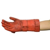 Luva Hellboy Latex Luva Hellboy Latex