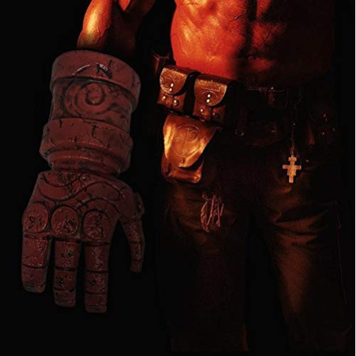 Luva Hellboy Latex Clássica Látex