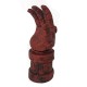 Luva Hellboy Latex Clássica Látex