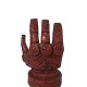 Luva Hellboy Latex Clássica Látex