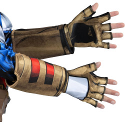 Luvas Capitão América Infantil Vermelha