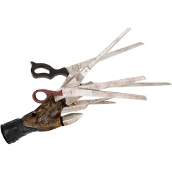 Luvas Edward Mãos de Tesoura Luxo