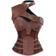Corsete Um Ombro Mad Max Luxo Corsete Um Ombro Mad Max Luxo