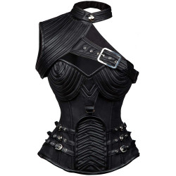 Corsete Um Ombro Mad Max Luxo Mar