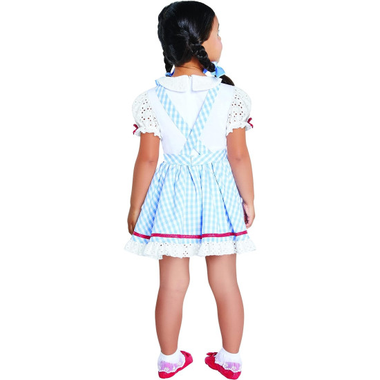 Fantasia Dorothy Infantil Bebê Mágico de Oz Fantasia Dorothy Infantil Bebê Mágico de Oz