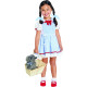 Fantasia Dorothy Infantil Bebê Mágico de Oz Fantasia Dorothy Infantil Bebê Mágico de Oz