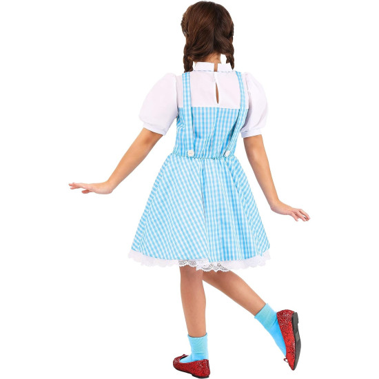 Fantasia Dorothy Infantil Mágico de Oz Luxo Fantasia Dorothy Infantil Mágico de Oz Luxo