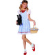 Fantasia Dorothy Mágico de Oz Infantil Luxo