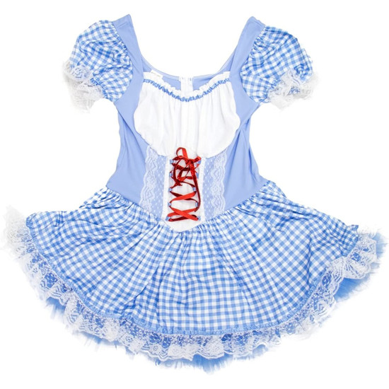 Fantasia Dorothy Mágico de Oz Vestido Clássica Adulto