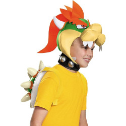 Capacete de Fantasia Bowser Infantil