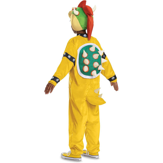 Fantasia Bowser Infantil Luxo Clássica