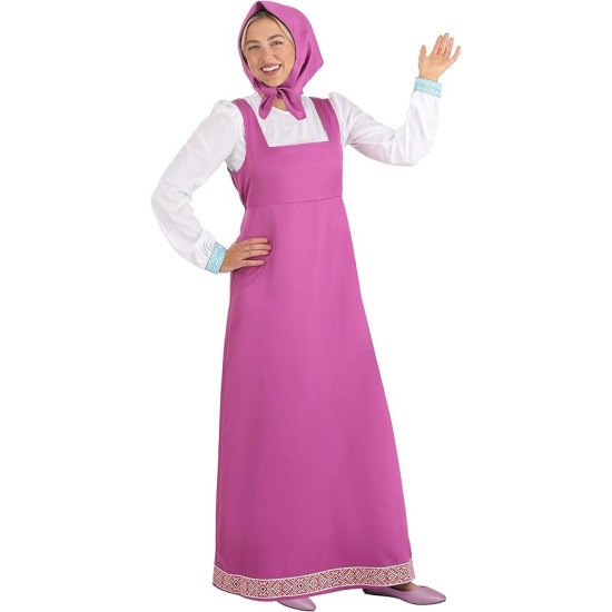 Fantasia Masha do Marsha e o Urso Luxo Adulto