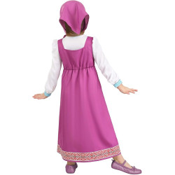 Fantasia Masha do Marsha e o Urso Luxo Bebê