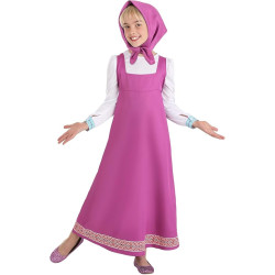 Fantasia Masha do Marsha e o Urso Luxo Infantil