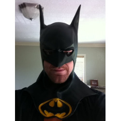 Máscara Adulto Batman Clássica Luxo