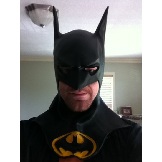 Máscara Adulto Batman Clássica Luxo Máscara Adulto Batman Clássica Luxo