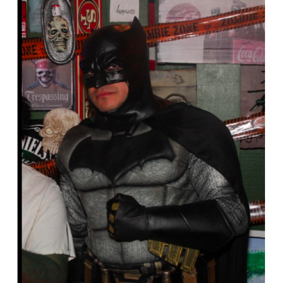 Máscara Adulto Batman Luxo Máscara Adulto Batman Luxo