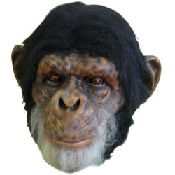 Máscara Adulto de Chipanzé Clássica