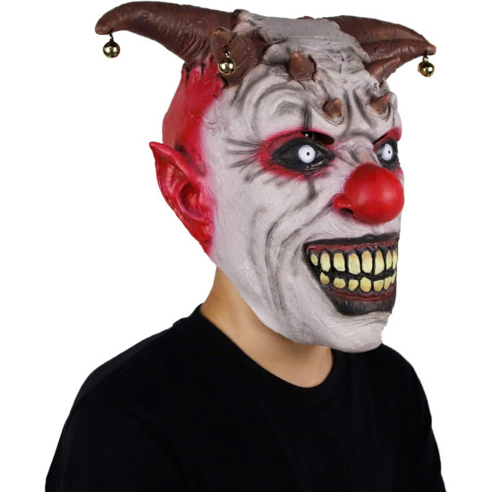 Máscara Bobo da Corte Maléfico Adulto Luxo