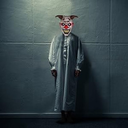 Máscara Bobo da Corte Maléfico Adulto Luxo