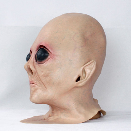 Máscara de Alien Extraterrestre Luxo Máscara de Alien Extraterrestre Luxo