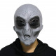 Máscara de Alien Extraterrestre Luxo Cinza