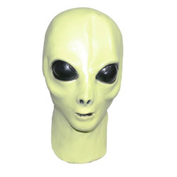 Máscara de Alien Extraterrestre Verde