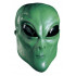 Máscara de Alien Extraterrestre Verde Luxo