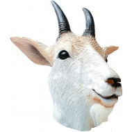 Máscara de Bode Cabra Animal Luxo