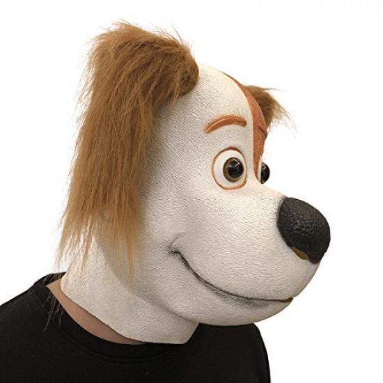 Máscara de Cachorro Latex Luxo