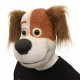 Máscara de Cachorro Latex Luxo