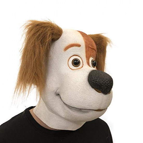 Máscara de Cachorro Latex Luxo