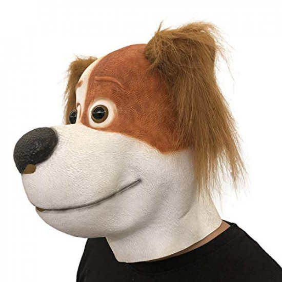 Máscara de Cachorro Latex Luxo