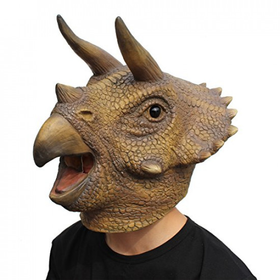 Máscara de Dinossauro Triceratopes
