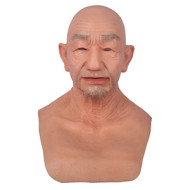 Máscara de Silicone Realista Asian Luxo