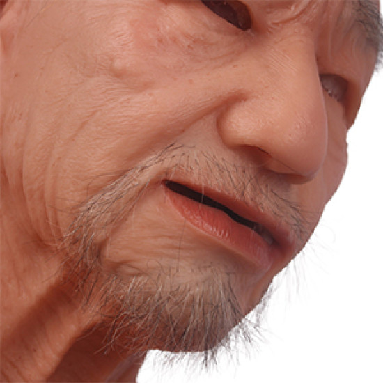 Máscara de Silicone Realista Asian Luxo Máscara de Silicone Realista Asian Luxo