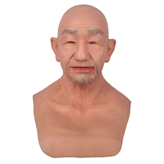 Máscara de Silicone Realista Asian Luxo Máscara de Silicone Realista Asian Luxo