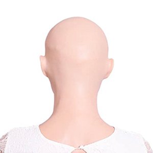 Máscara de Silicone Realista Mulher Luxo