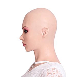 Máscara de Silicone Realista Mulher Luxo