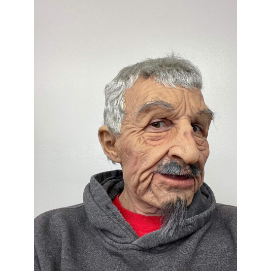 Máscara de Silicone Realista Senhor Luxo Máscara de Silicone Realista Senhor Luxo