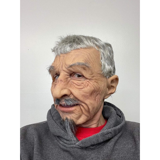 Máscara de Silicone Realista Senhor Luxo Máscara de Silicone Realista Senhor Luxo