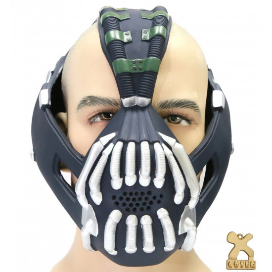 Máscara do Bane Latex Prata